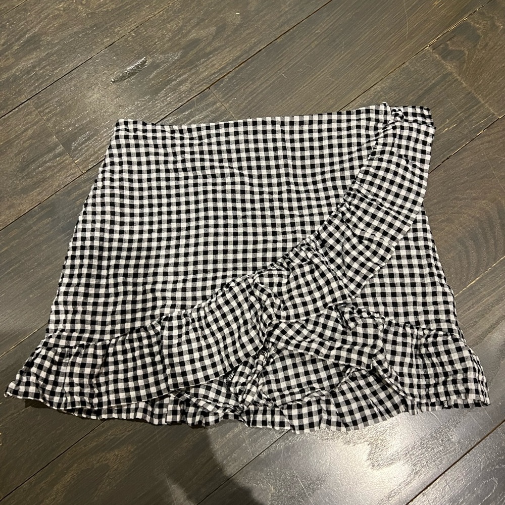 H&M Plaid skort